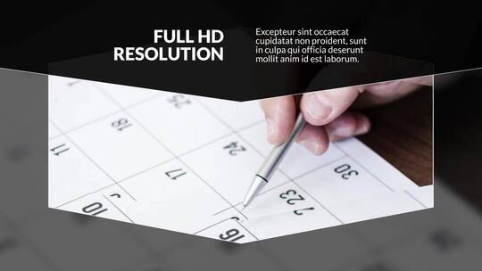 时尚现代菱形图文转场公司宣传促销AE模版