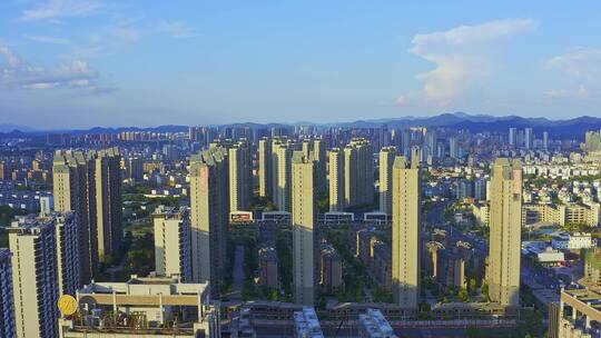 上饶市区航拍