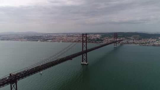 4月25日里斯本大桥视频素材模板下载