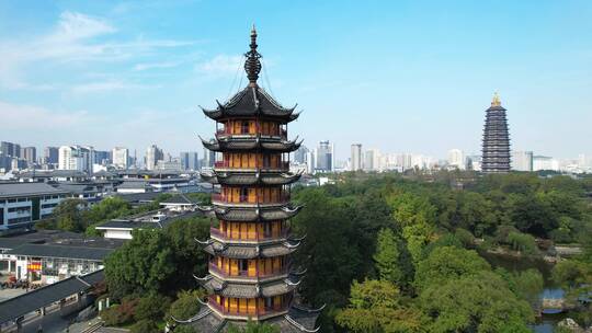 常州市红梅公园与天宁禅寺