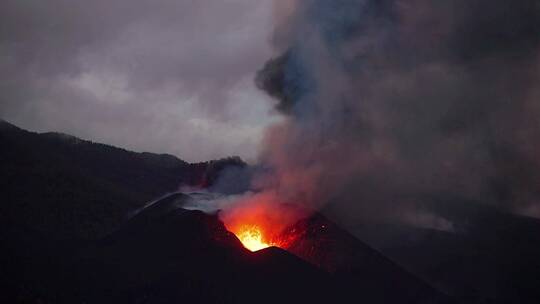 火山 火山爆发 喷发