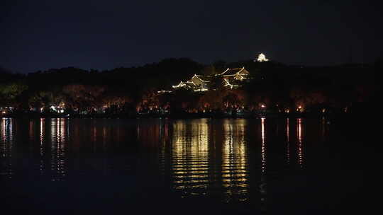 惠州西湖风景名胜区夜景