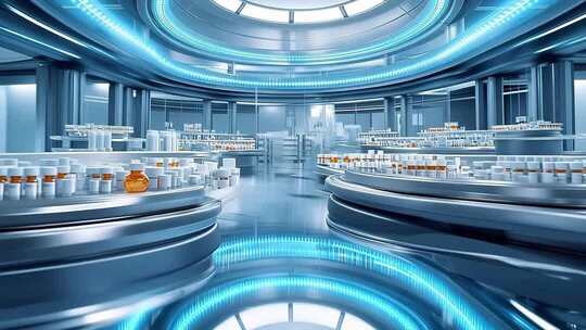 未来感科技实验室场景