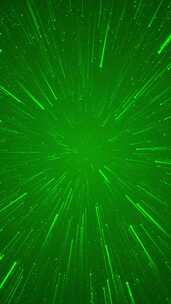 竖屏 竖版 绿色粒子聚集 粒子光线