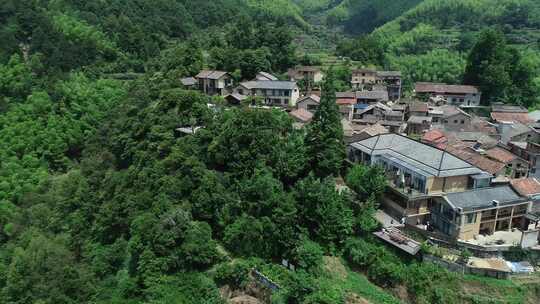 航拍浙江松阳县