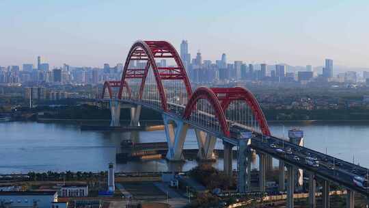 广州新光大桥航拍