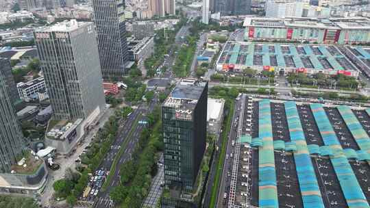 深圳龙岗平湖街道城市航拍