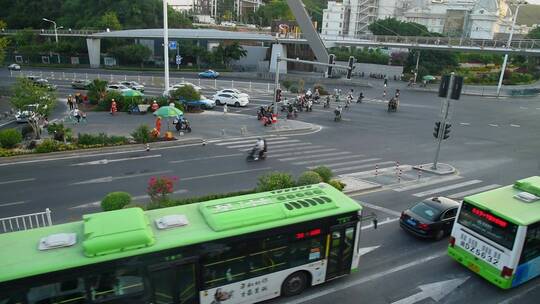 城市道路交通汽车车流