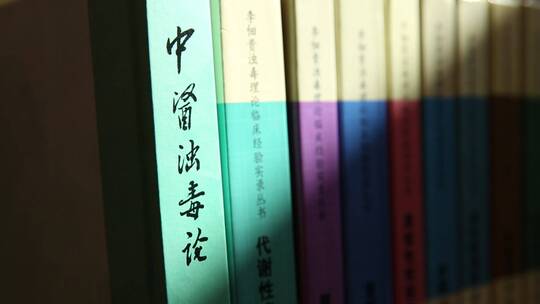 中医理论书籍视频素材模板下载
