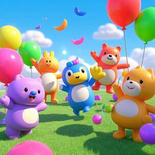 活泼欢快 活力乐趣 儿童广告和综艺节目 活泼欢快 活力乐趣 儿童广告和综艺节目