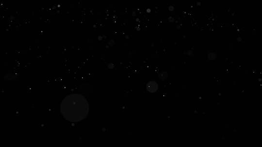黑色背景粒子特效素材
