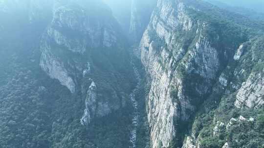 庐山风景区山峰岩石航拍山脉山丘山岭山陵