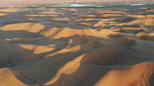 沙漠腹地高空航拍素材视频