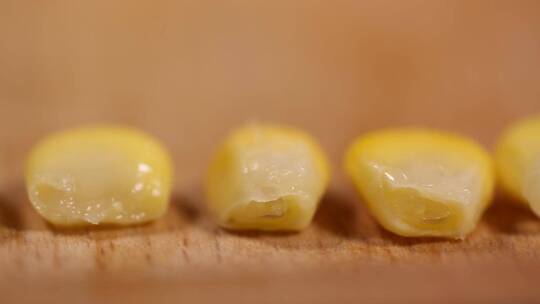 【镜头合集】剥下的玉米粒玉米胚芽