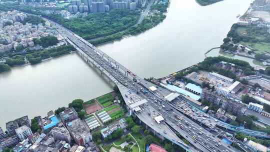 中国广东省广州市广清立交桥