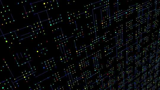 网络、信息图形、3d、运动图形