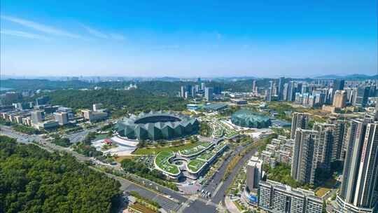 龙岗城市宣传片 龙岗中心区航拍