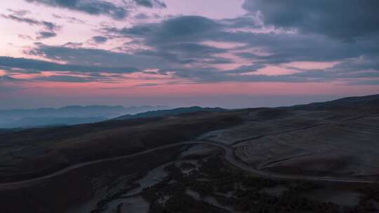 云南昭通大山包朝霞30帧-2