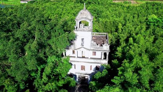 广东江门开平马降龙碉楼景区