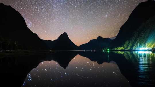 米佛海峡星空