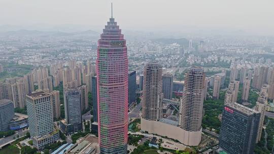 绍兴世茂中心,著名建筑,城市风光