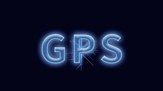 GPS三维科技感电路板生长线条场景