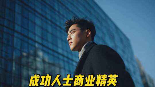 成功人士商业精英商务人士