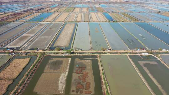 安徽省马鞍山市丹阳湖农场航拍