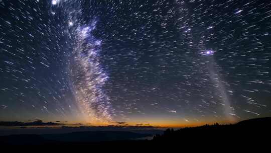 4k星空银河夜空繁星宇宙