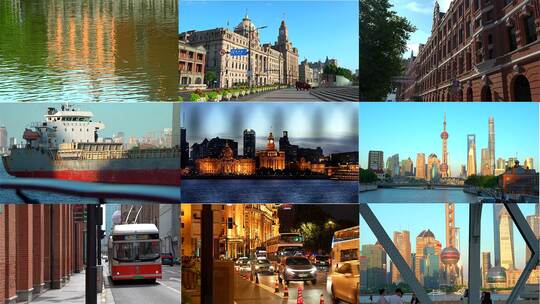 上海局部唯美人文镜头合集高清在线视频素材下载