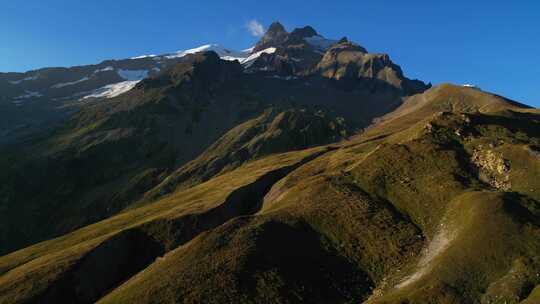 阿尔卑斯山，山脉，峰，游览杜勃朗峰