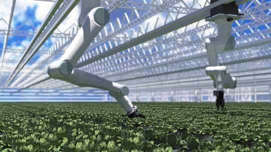 业 现代农业 生物科技 种植 机器人视频素材模板下载