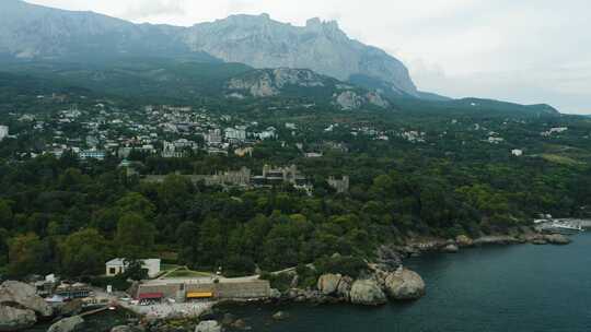 悬崖，海岸，海洋，海滨