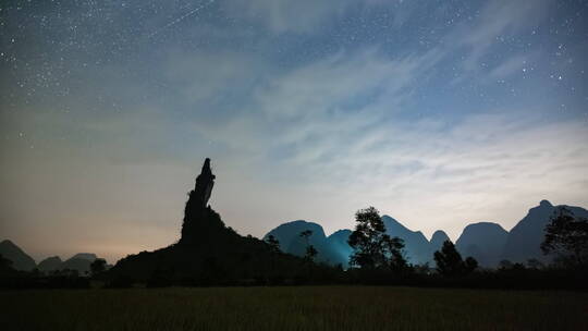 桂林寺山星空（11.05）