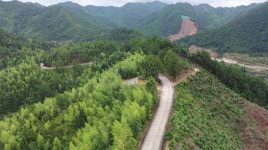 福建 德化 春美 山路 十八格盘山公路