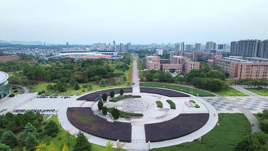 航拍浙江师范大学金华校区