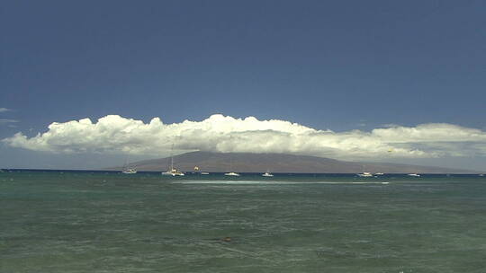 拉奈海岛云层景观