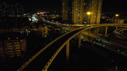 天津航拍中石油桥