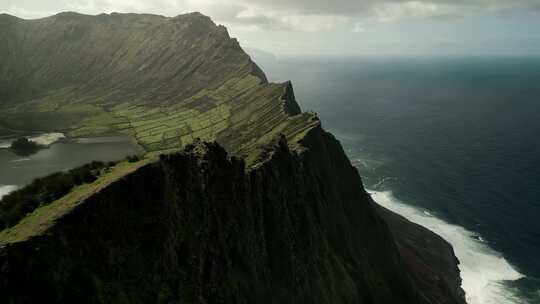 Corvo Island，亚速尔群岛，葡