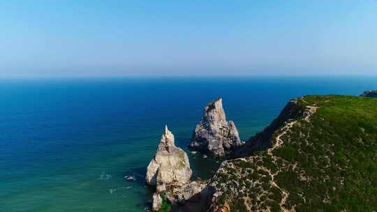 葡萄牙辛特拉普拉亚达乌尔萨海滩风景