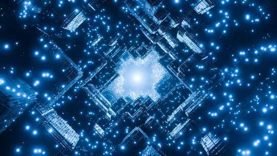 科技感粒子背景素材