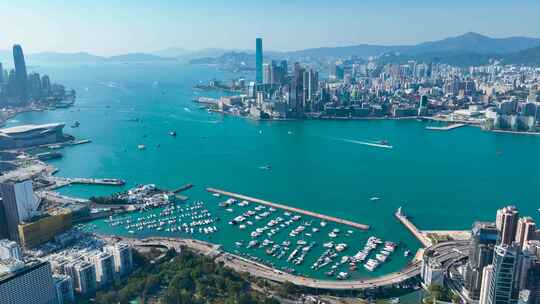 4K航拍香港14视频素材模板下载