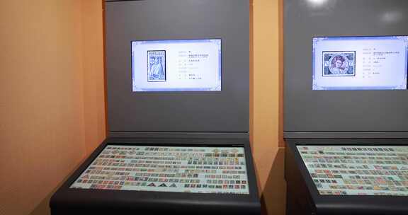 杭州博物馆方寸之间邮票陈列