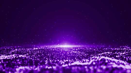 紫色粒子波浪环流背景
