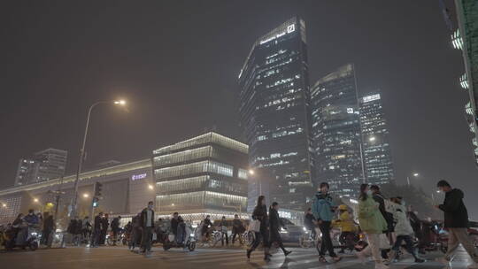 城市夜景 都市繁华美景