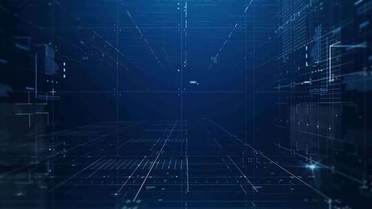 科技感虚拟数字空间背景