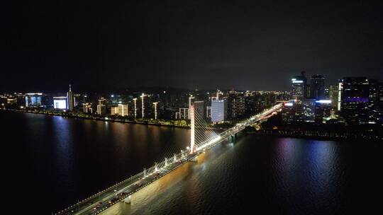 浙江杭州城市宣传片地标建筑航拍