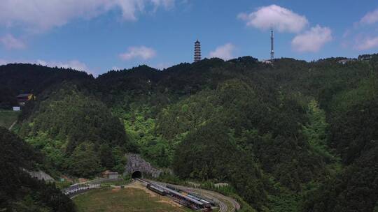 宜春明月山明月禅寺白塔