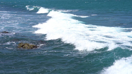 大海潮水海浪波涛