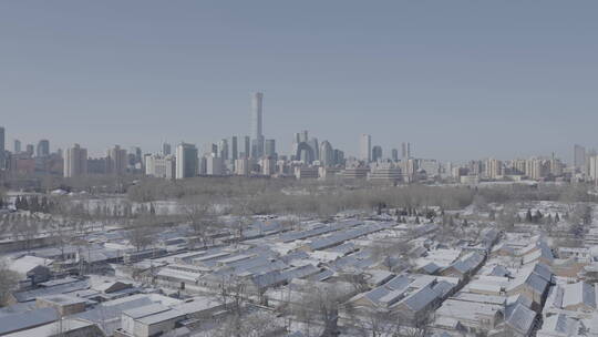 北京冬天雪景 北京冬季